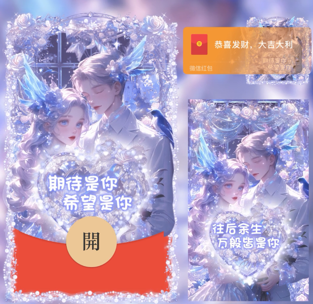 精选设计师款微信红包封面
